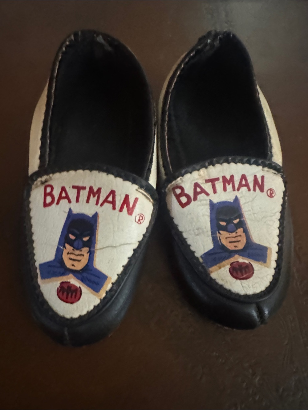 Batman slippers. 1960's.